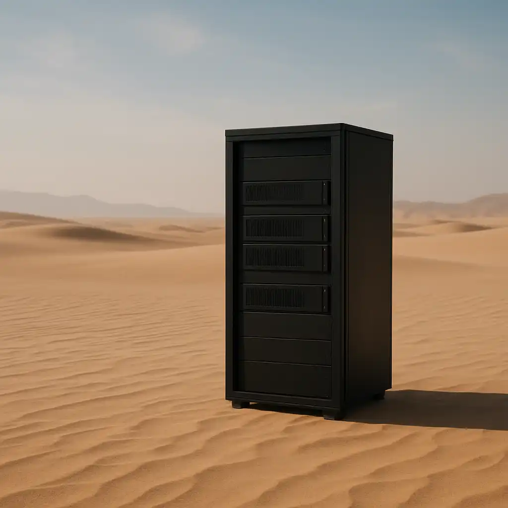 Clean work desk with laptop for website frustration identification block.